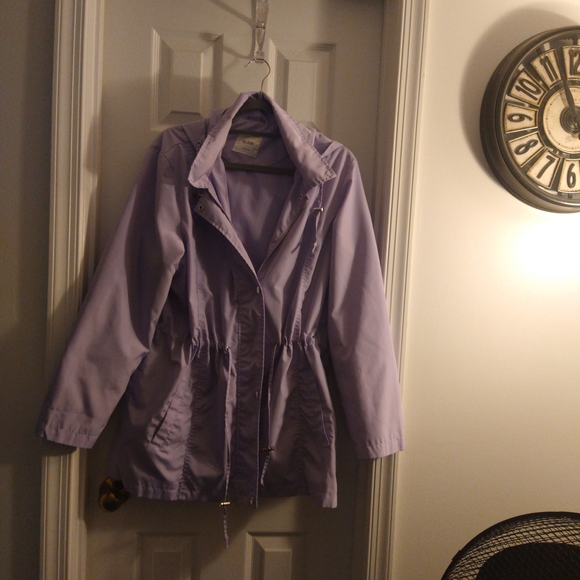 Blair Women's Light Purple Trench Coat - Picture 1 of 5